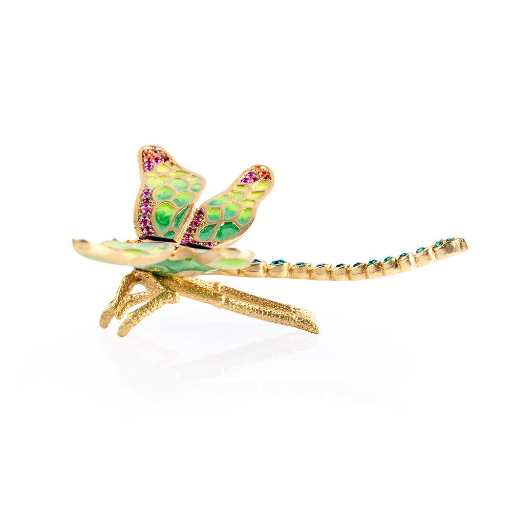 Jay Strongwater Echo Dragonfly Objet Figurine, alternate view