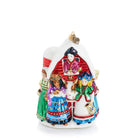 Jay Strongwater Eight Maids-A-Milking Glass Ornament