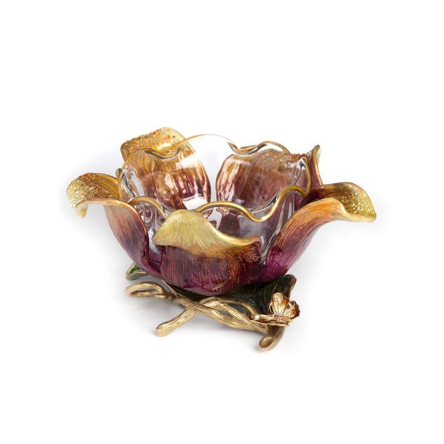 Jay Strongwater Ellie Flower Bowl - Bouquet, alternate view