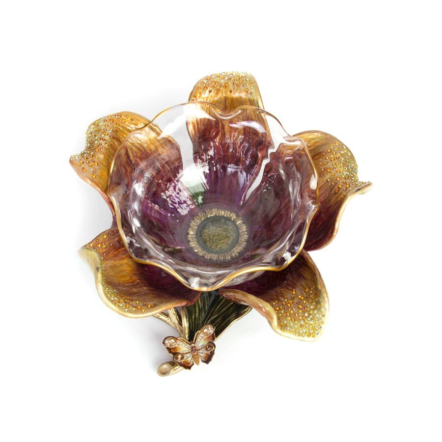 Jay Strongwater Ellie Flower Bowl - Bouquet, alternate view