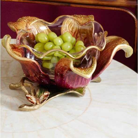 Jay Strongwater Ellie Flower Bowl - Bouquet, alternate view