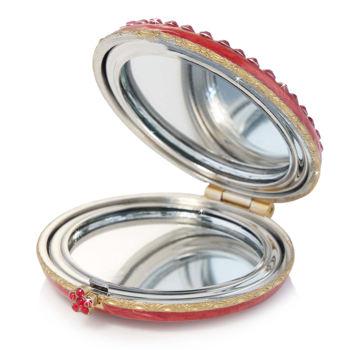 Jay Strongwater Elton John “E” Compact Handheld Mirror, alternate view