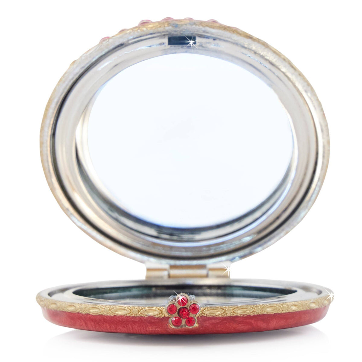 Jay Strongwater Elton John “E” Compact Handheld Mirror, alternate view