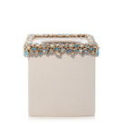 Jay Strongwater Emerson Bejeweled Tissue Box - Oceana Facial Tissue Holder