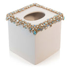 Jay Strongwater Emerson Bejeweled Tissue Box - Oceana Facial Tissue Holder, alternate view