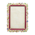 Jay Strongwater Emery Bejeweled 4" X 6" Frame - Bouquet