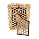 Jay Strongwater Emery Bejeweled 4" X 6" Frame - Bouquet, alternate view