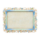 Jay Strongwater Emery Bejeweled 4" X 6" Frame - Oceana, alternate view