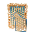 Jay Strongwater Emery Bejeweled 4" X 6" Frame - Oceana, alternate view