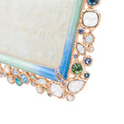 Jay Strongwater Emery Bejeweled 4" X 6" Frame - Oceana, alternate view