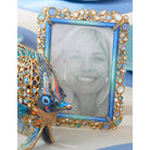 Jay Strongwater Emery Bejeweled 4" X 6" Frame - Oceana, alternate view