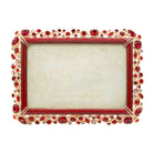 Jay Strongwater Emery Bejeweled 4" X 6" Frame - Ruby, alternate view