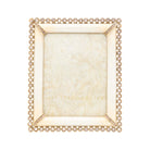 Jay Strongwater Emilia Stone Edge 3" X 4" Frame - Boudoir