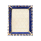 Jay Strongwater Emilia Stone Edge 3" X 4" Frame - Delft Garden