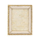 Jay Strongwater Emilia Stone Edge 3" X 4" Frame - Gold