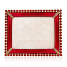 Jay Strongwater Emilia Stone Edge 3" X 4" Frame - Ruby, alternate view