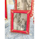Jay Strongwater Emilia Stone Edge 3" X 4" Frame - Ruby, alternate view