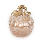 Jay Strongwater Erin Leaf & Vine Gilded Large Glass Jar, alternate view