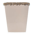 Jay Strongwater Esther Bejeweled Trash Bin - Oceana Bathroom Accessorie