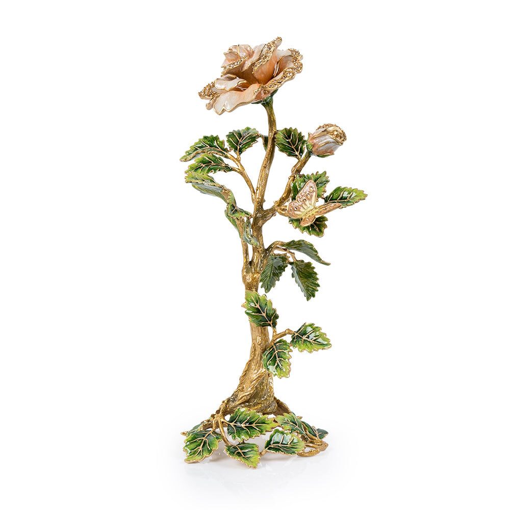 Jay Strongwater Eternity Rose Objet Figurine, alternate view