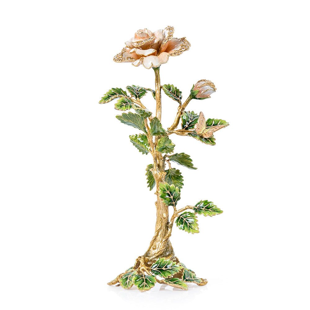 Jay Strongwater Eternity Rose Objet Figurine, alternate view