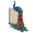 Jay Strongwater Eve Rainbow Peacock 4" X 6" Frame, alternate view