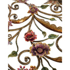 Jay Strongwater Everett Floral & Scroll Coffee Table, alternate view