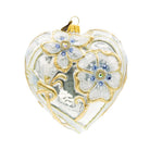 Jay Strongwater Floral Opal Heart Ornament, alternate view