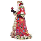 Jay Strongwater Floral Santa Figurine, alternate view
