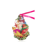 Jay Strongwater Four Calling Birds Glass Ornament
