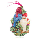 Jay Strongwater Four Calling Birds Glass Ornament, alternate view