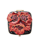 Jay Strongwater Freya Poppy Compact Handheld Mirror