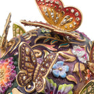 Jay Strongwater Frida Skull with Butterflies Figurine, alternate view