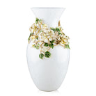 Jay Strongwater Gabrielle Grand Rose Vase Yellow