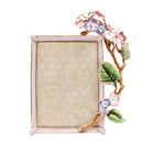 Jay Strongwater Gail Hydrangea 5"x 7" Frame - Pink