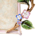 Jay Strongwater Gail Hydrangea 5"x 7" Frame - Pink, alternate view