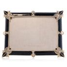 Jay Strongwater Geraldine Art Deco 5" X 7" Frame - Black Onyx, alternate view