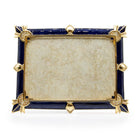 Jay Strongwater Geraldine Art Deco 5 X 7 Frame - Delft Garden, alternate view