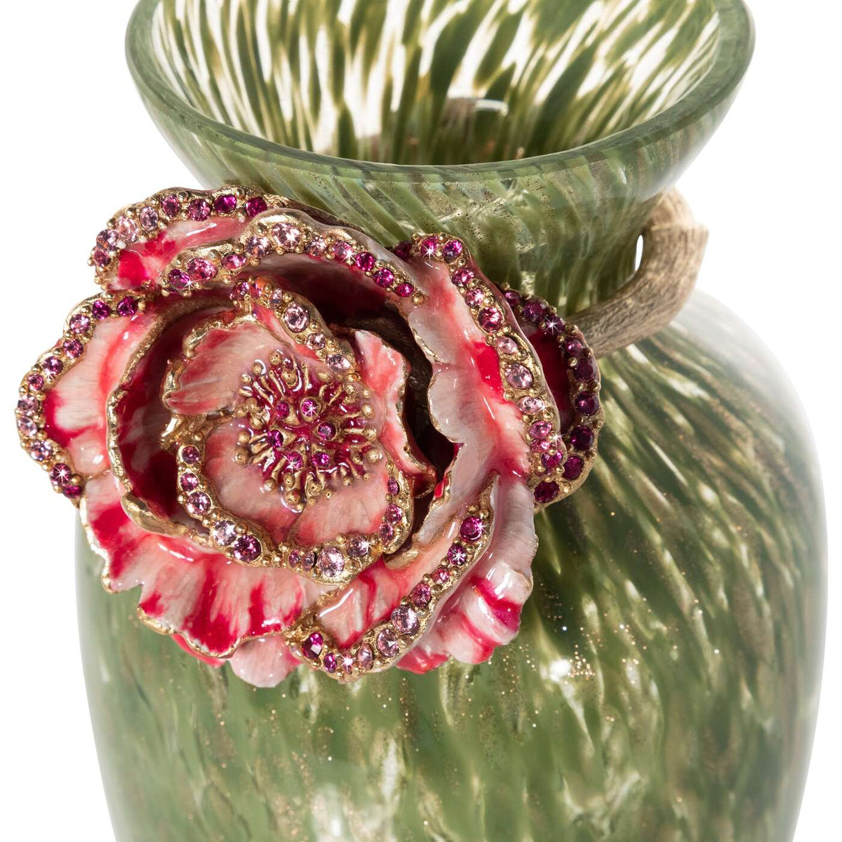 Jay Strongwater Hadleigh Peony Vase, alternate view