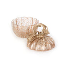 Jay Strongwater Hadley Leaf & Vine Gilded Glass Jar Gilded, alternate view