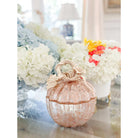 Jay Strongwater Hadley Leaf & Vine Gilded Glass Jar Gilded, alternate view