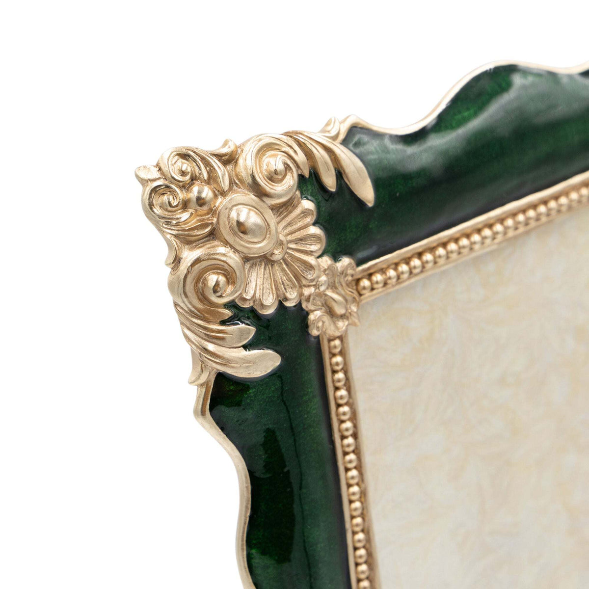 Jay Strongwater Heather 5” X 7” Frame – Emerald, alternate view