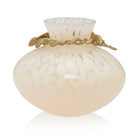 Jay Strongwater Holland Leaf and Flower Vase - Flora, alternate view