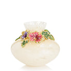 Jay Strongwater Holland Leaf and Flower Vase - Provence