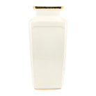 Jay Strongwater Isolde Hydrangea Square Ceramic Vase, alternate view