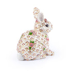 Jay Strongwater Jing Floral Rabbit Figurine, alternate view