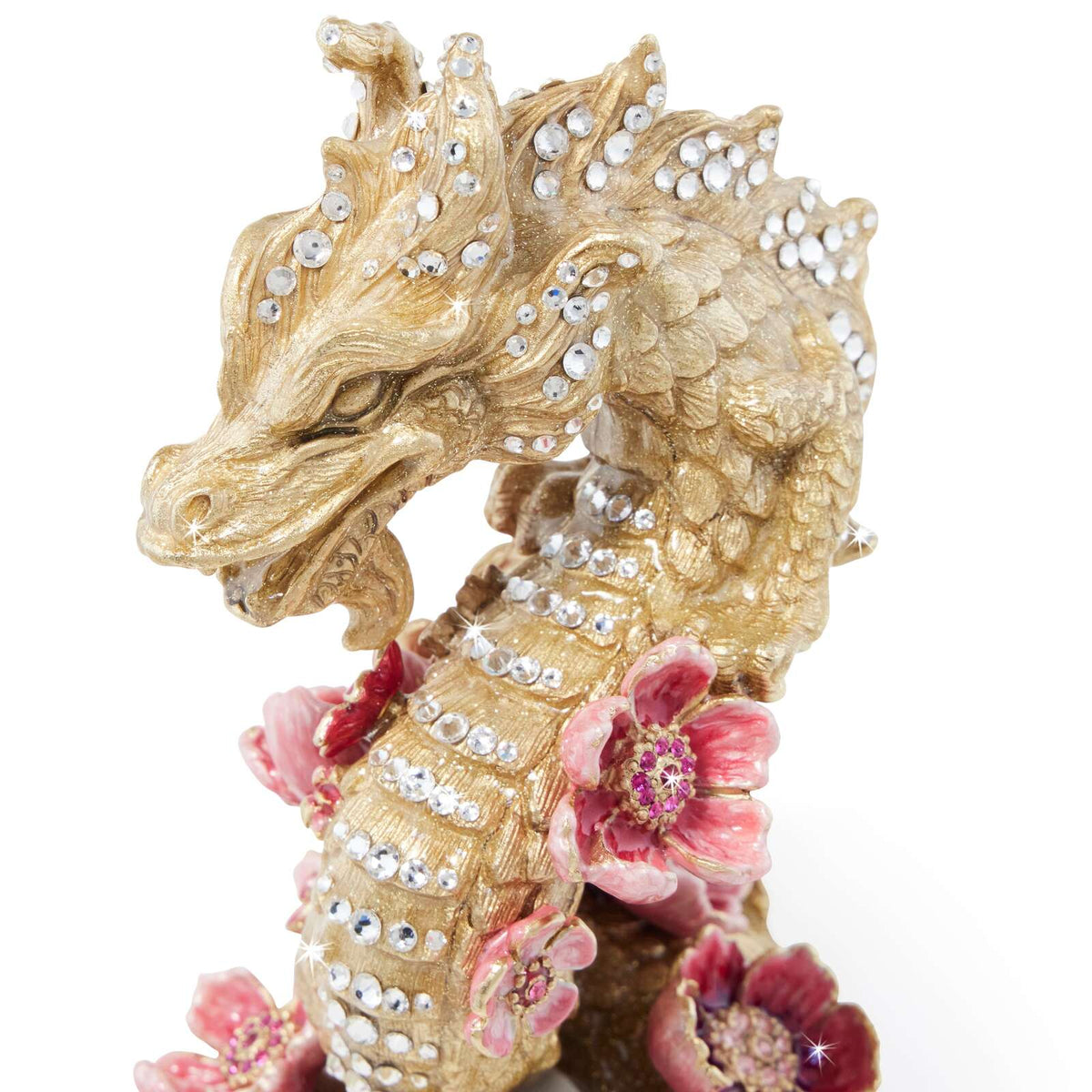 Jay Strongwater JinLong Year of the Dragon Figurine, alternate view