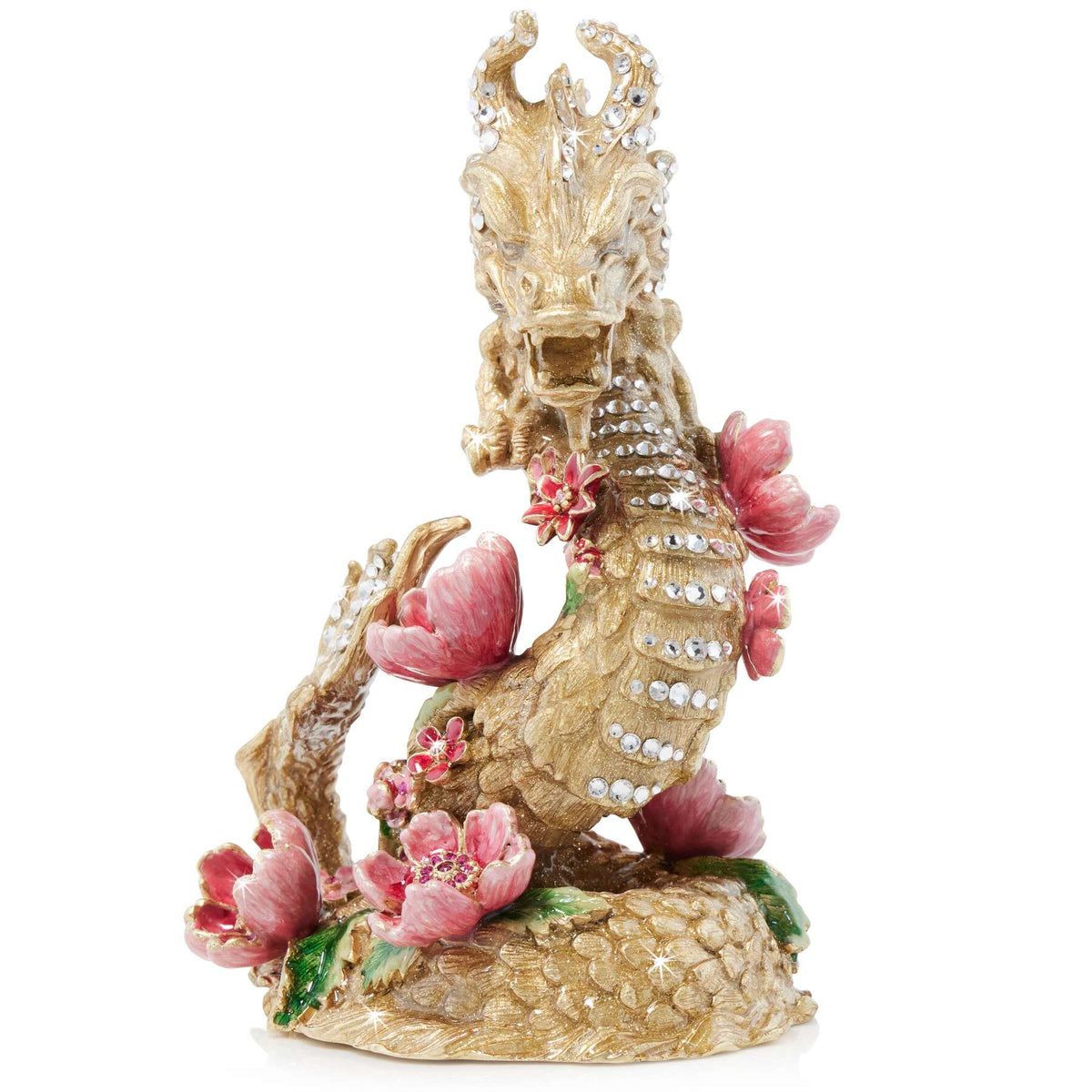 Jay Strongwater JinLong Year of the Dragon Figurine, alternate view