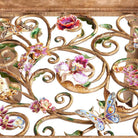 Jay Strongwater Josephine Floral Side Table, alternate view