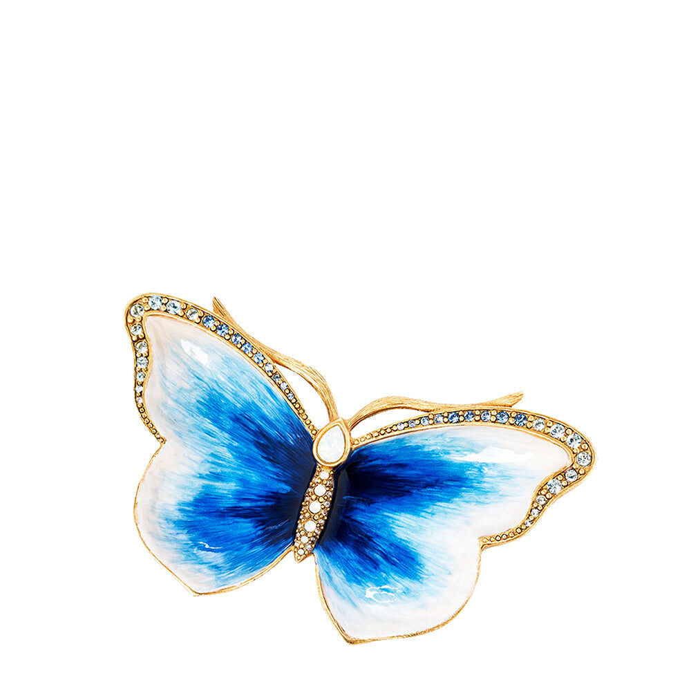 Jay Strongwater Juliet Butterfly Trinket Tray